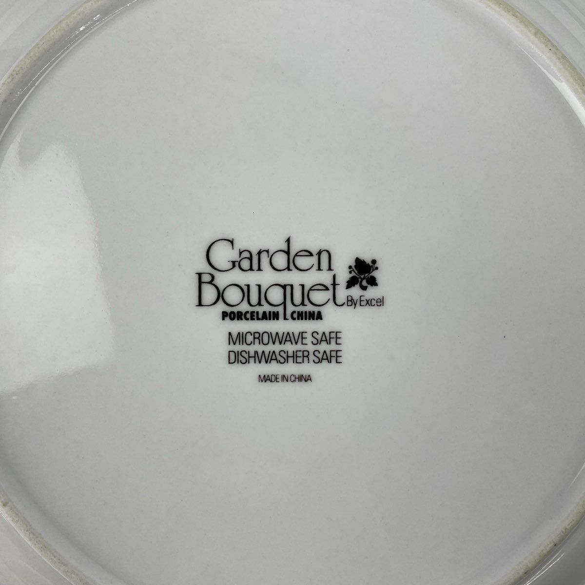 Excel Garden Bouquet Dinner Plates Set of 8