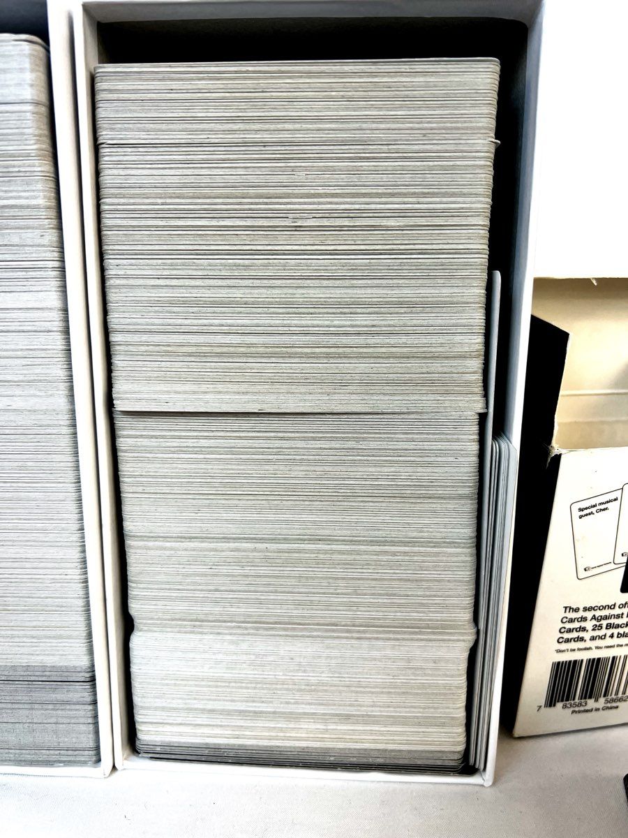 Cards Against Humanity Party Game Bulk Lot of Approx. 1150 Cards