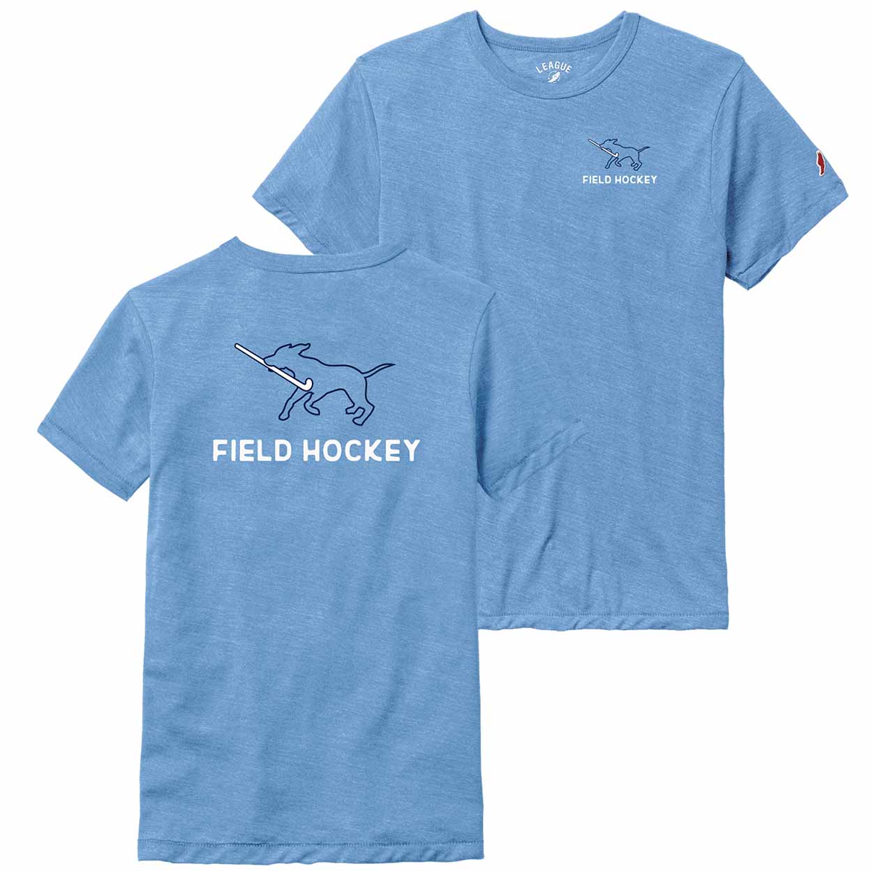 Field Hockey Dog Tee