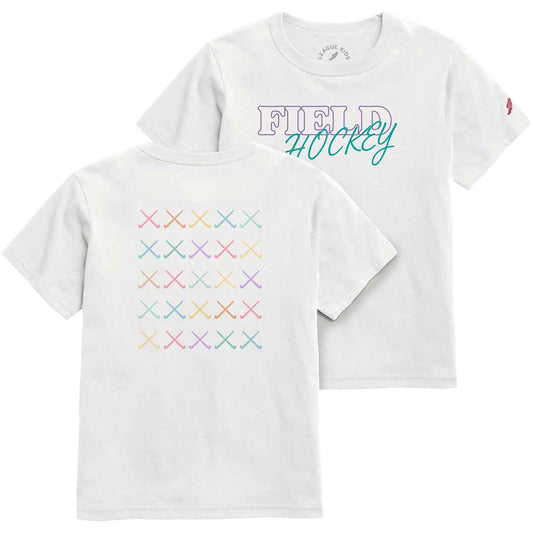 Youth Field Hockey Sticks Tee