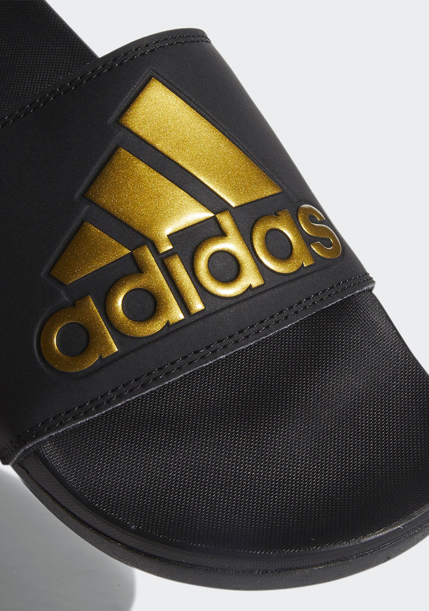 Adidas Men’s Adilette Comfort Slide Black/Gold