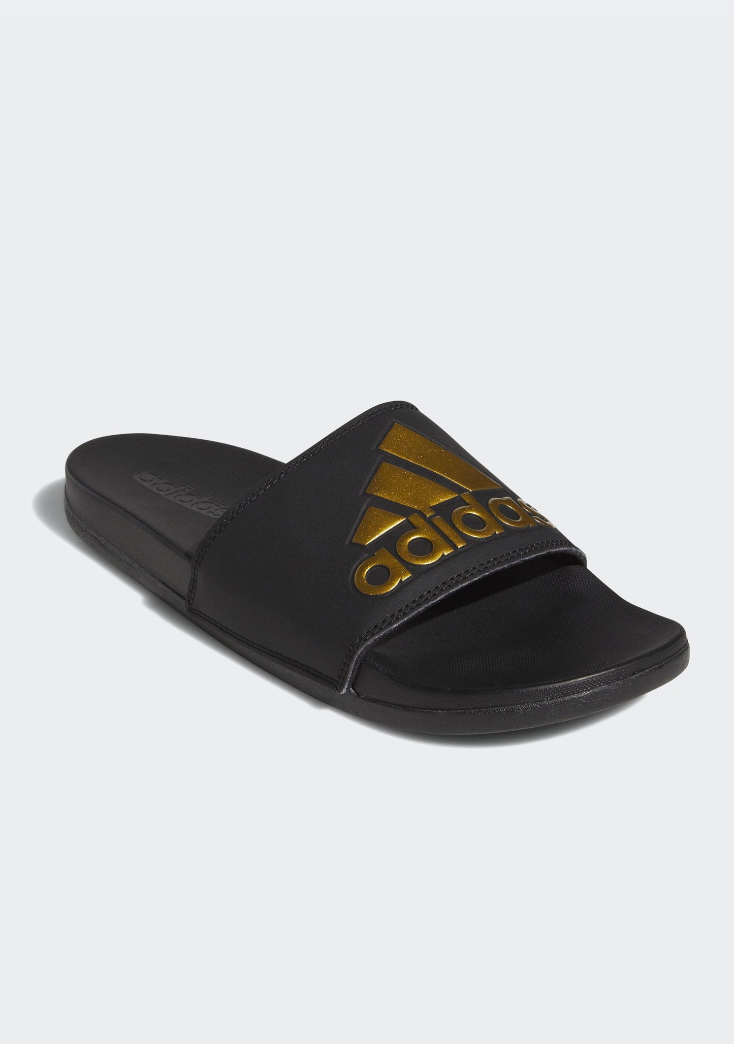 Adidas Men’s Adilette Comfort Slide Black/Gold
