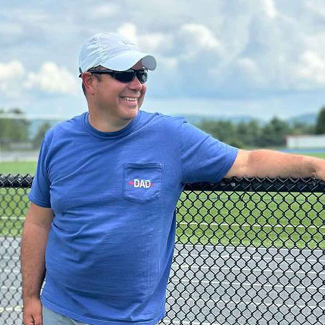 Field Hockey Dad Pocket Tee