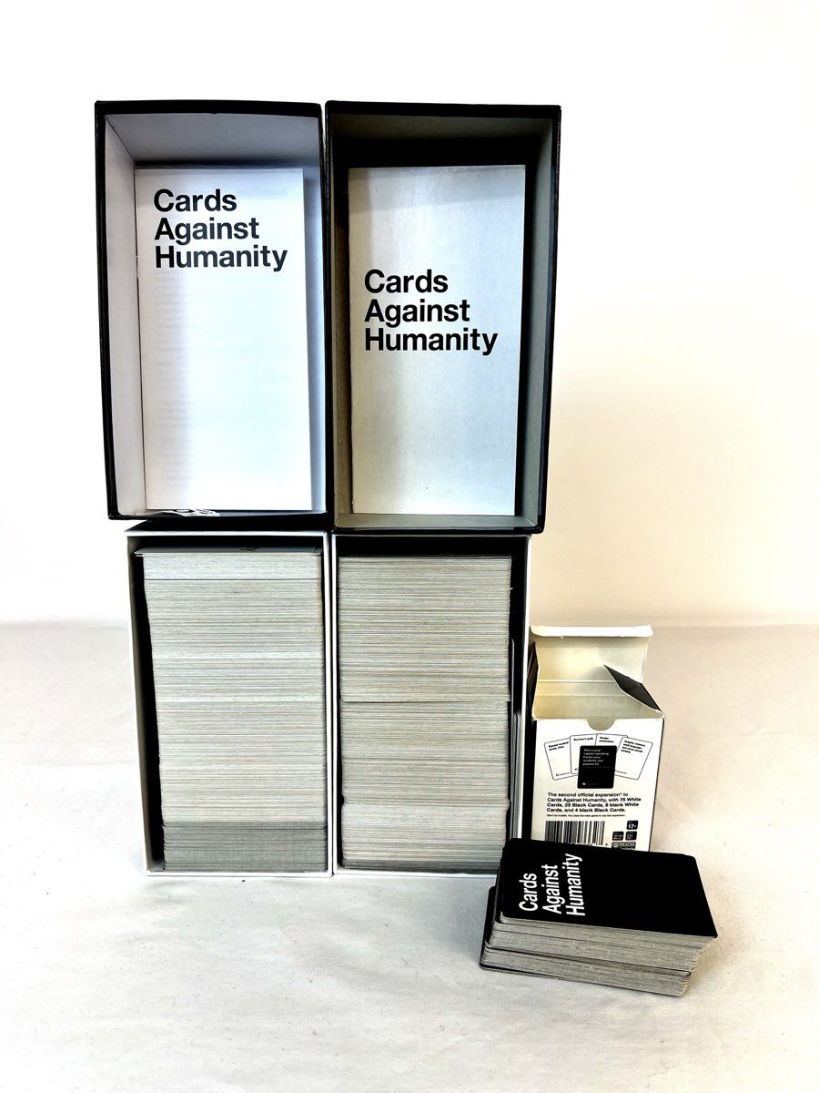 Cards Against Humanity Party Game Bulk Lot of Approx. 1150 Cards